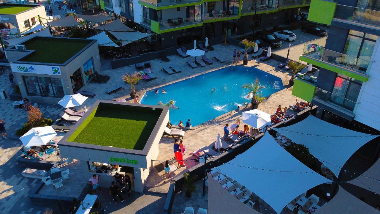 Cristalex Studio Aparthotel Pool & Spa Mamaia Nord Năvodari Kültér fotó