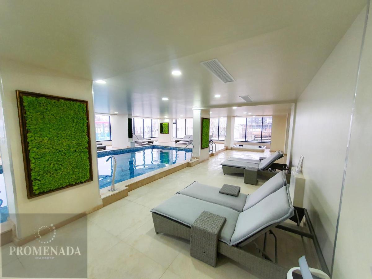 Cristalex Studio Aparthotel Pool & Spa Mamaia Nord Năvodari Kültér fotó