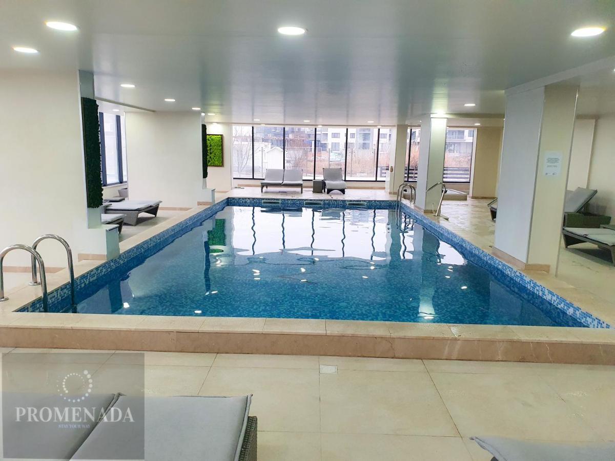 Cristalex Studio Aparthotel Pool & Spa Mamaia Nord Năvodari Kültér fotó